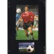 Signed picture of Mike Duxbury the Manchester United footballer.